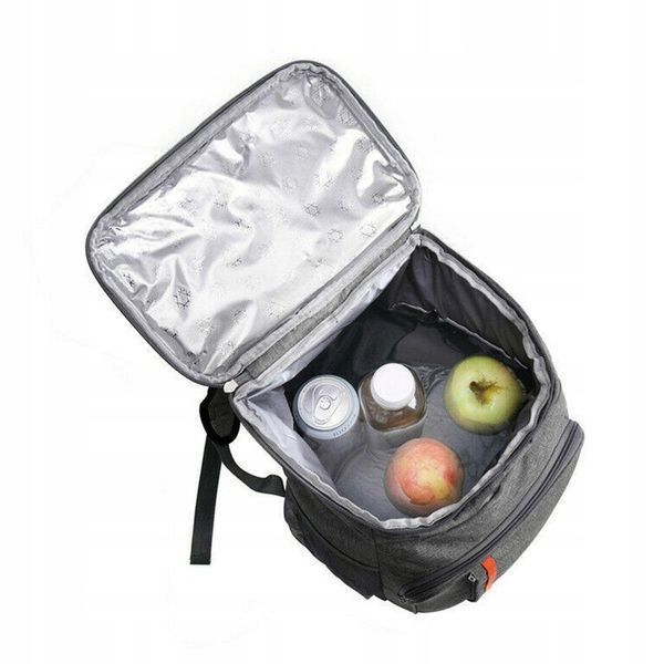 DUŻA POJEMNOŚĆ 18L IZOLACJA PIKNIK PLECAK TORBA DO PRZECHOWYWANIA ŻYWNOŚCI zdjęcie 13