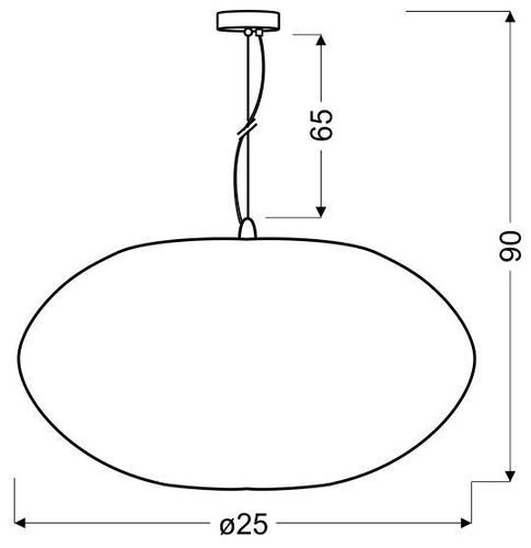 Pinia zwis 25 1x60W E27 na Arena.pl