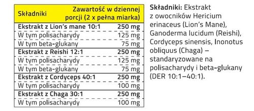 Proton Labs 4 MUSHROOM BLEND 60g na Arena.pl