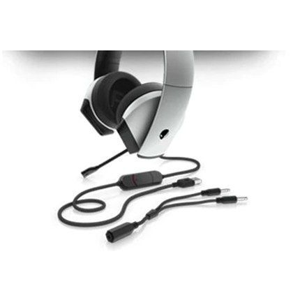 Dell Headset gaming AW510H Wired, Silver, Built-in microphone na Arena.pl