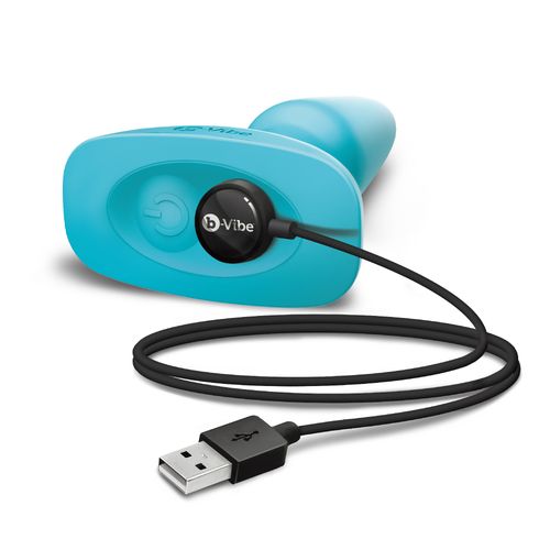 Plug analny - Bvibe Rimming Remote Control Plug Teal na Arena.pl