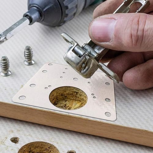 30x PŁYTKA DO NAPRAWY WYRWANYCH ZAWIASÓW MEBLOWYCH SZAFEK ZESTAW na Arena.pl