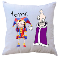 Poduszka z wkładem The Amazing Digital Circus - Niesamowity cyfrowy cyrk