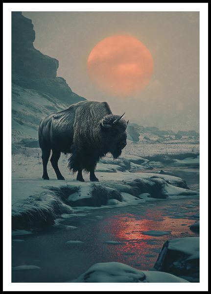 Plakat 68x98cm Żubrowy Monolit zdjęcie 3