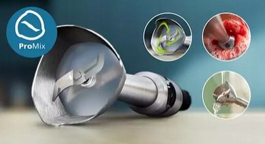 Blender ręczny Philips Seria 5000 HR2682/00 1200W Stal Wskaźnik LED na Arena.pl