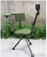 Stołek krzesło myśliwskie z podporą na karabin Nimrod