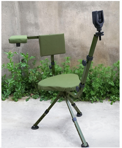 Stołek krzesło myśliwskie z podporą na karabin Nimrod na Arena.pl