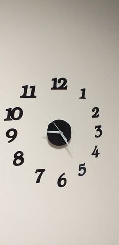 ZEGAR ŚCIENNY CZARNY 12 GODZIN WYKONANY JEST Z WYSOKIEJ JAKOŚCI MATERIAŁÓW na Arena.pl