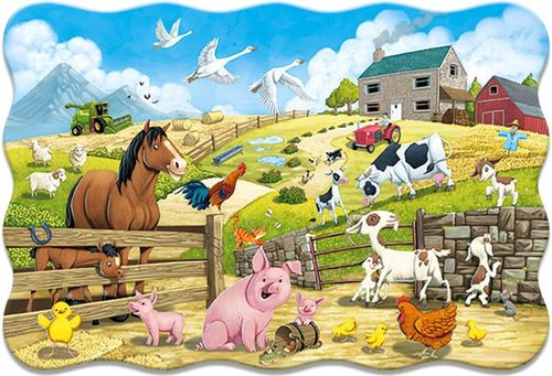Puzzle 20el.maxi animals farm na Arena.pl