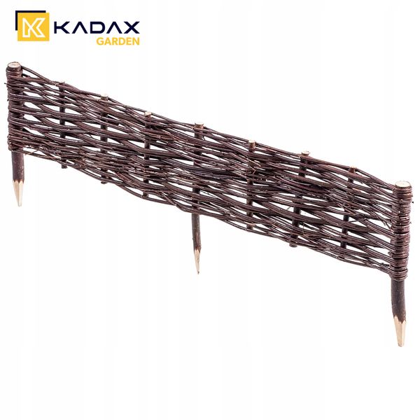 Palisada Ogrodowa 100x20cm Płotek Wiklinowy 5szt zdjęcie 5
