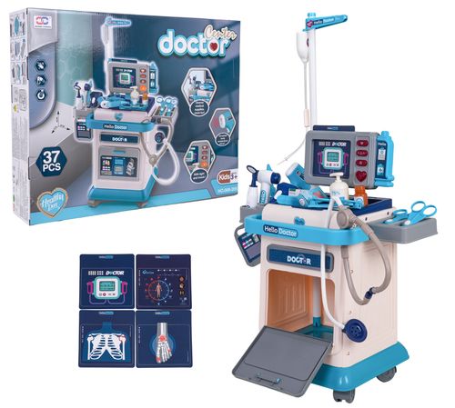 Mega Zestaw Lekarza Niebieski + Akcesoria na Arena.pl