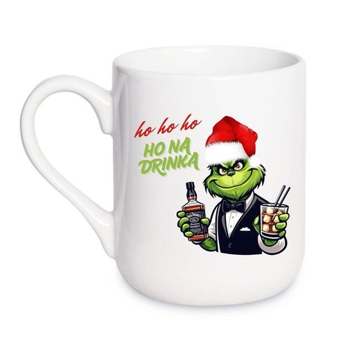 KUBEK "HO HO HO HO NA DRINKA" Wzór - Elegant Coffee 330 ml na Arena.pl