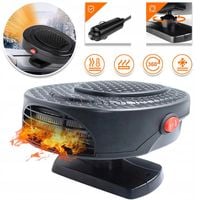 TERMOWENTYLATOR SAMOCHODOWY 12V GRZEJNIK OGRZEWACZ DMUCHAWA ODMRAŻACZ