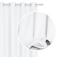 Zasłona gotowa na przelotkach VIVA 140x250 biała