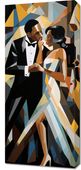 Obraz 40x90cm Jazzowa Wieczorna Harmonia
