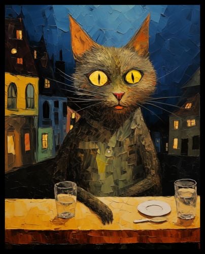 Plakat 40x50cm Nocny Obserwator na Arena.pl