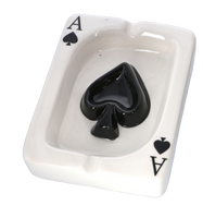 Popielniczka w Kształcie Asa Wino Pik