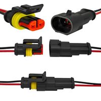 Złącze hermetyczne Superseal 2 pin Wodoodporne