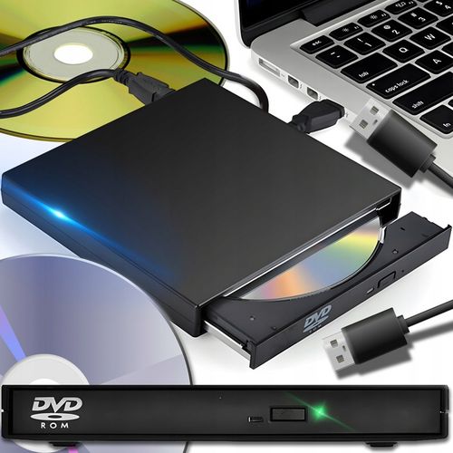 NAPĘD CD-R/DVD-ROM/RW ZEWNĘTRZNY USB NAGRYWARKA na Arena.pl