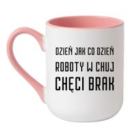Elegant Biało-Różowy 330 ml