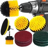 SZCZOTKI CZYSZCZĄCE NA WKRĘTARKĘ DO TAPICERKI 10EL