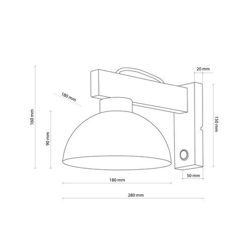 kinkiet oslo 4961 tk lighting na Arena.pl