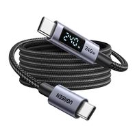Kabel USB-C Ugreen L530 240W, 480Mbps, 3m (szary)