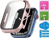 ETUI CASE BUMPER FUTERAŁ EKRAN 2W1 DO APPLE WATCH 6 7 8 9 41MM