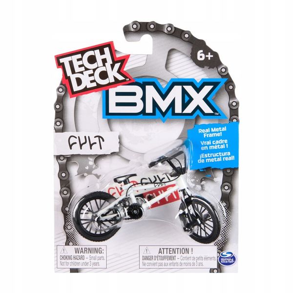 FINGERBIKE ROWER BMX CULT BIAŁY TECH DECK zdjęcie 5