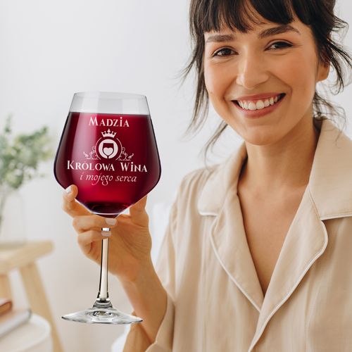 Kieliszek do wina XXL 860 ml z GRAWEREM na Arena.pl