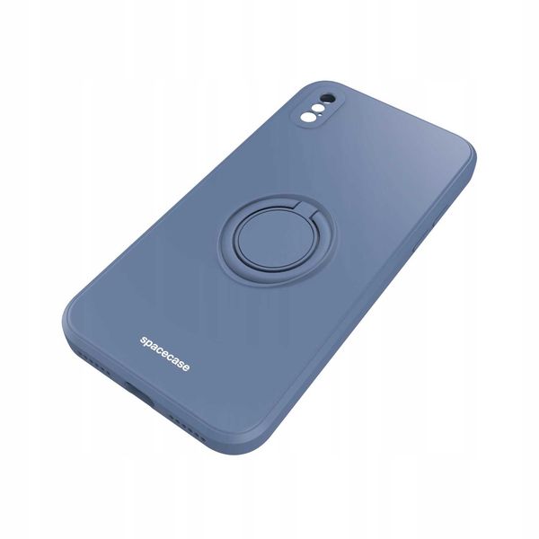 Spacecase Silicone Ring Iphone X/Xs Blue zdjęcie 4
