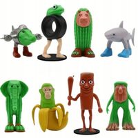 ZESTAW 8 SZTUK TUNG TUNG TUNG SAHUR TRALALERO TRALALA BOMBARDIRO CROCODILO