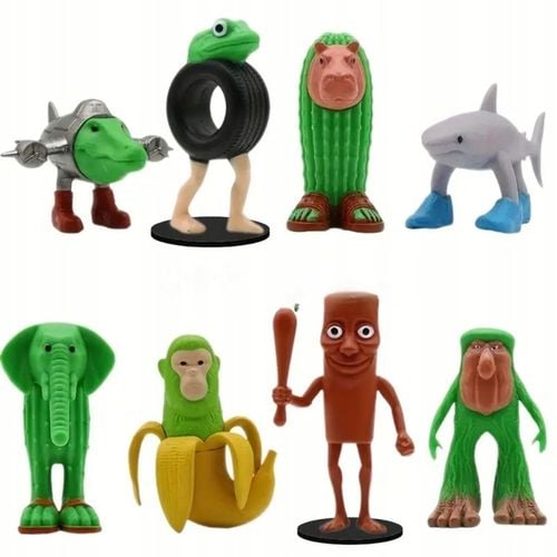 ZESTAW 8 SZTUK TUNG TUNG TUNG SAHUR TRALALERO TRALALA BOMBARDIRO CROCODILO na Arena.pl