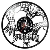 Zegar ścienny z płyty winylowej Spiderman 108.14