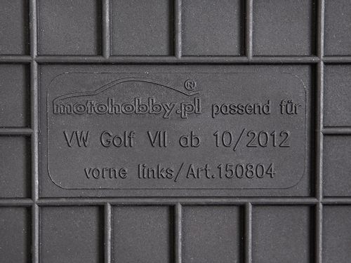 DYWANIKI GUMOWE dedykowane do VW eGolf od 2018 r na Arena.pl