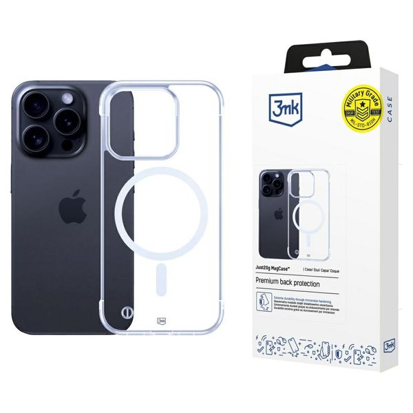 Etui 3mk do iPhone 16 Pro Max, Przezroczysty MagSafe zdjęcie 1