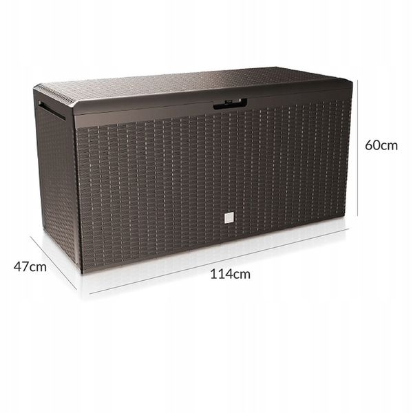 SKRZYNIA POJEMNIK BALKONOWA OGRODOWA zdjęcie 5