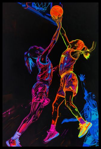 Plakat 40x60cm Mecz W Kosza na Arena.pl