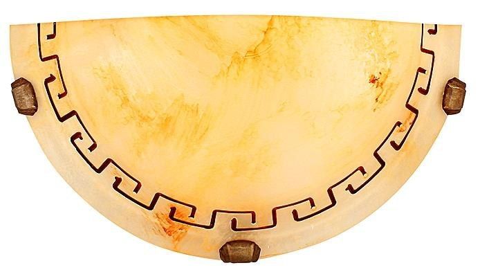 Grecki plaf 1/2 1x60W E27 br zdjęcie 1