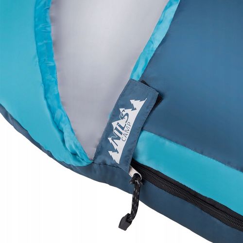 NILS NC2012 ŚPIWÓR SZARO-NIEBIESKI pod namiot 80x220 na Arena.pl