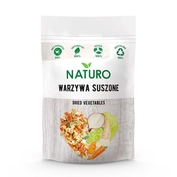 Naturo Warzywa suszone 65 g zdjęcie 1