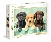 CLEMENTONI puzzle 1000 Trzy labradory 39279