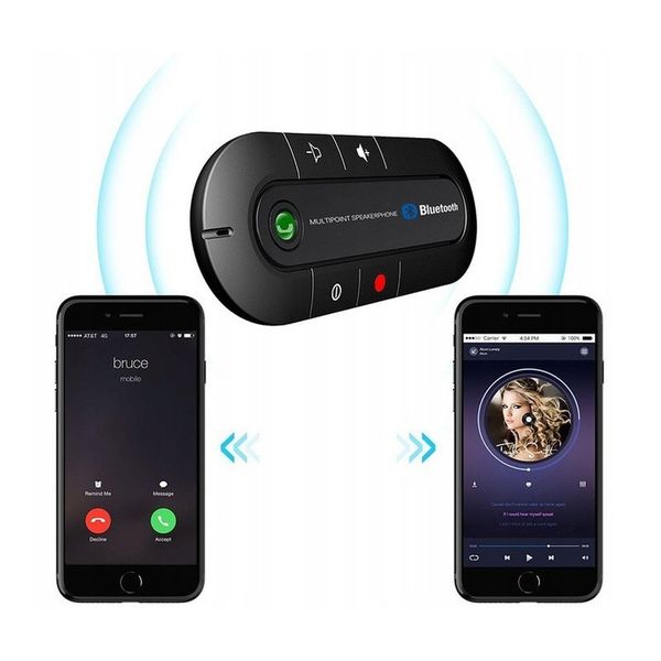 ZESTAW GŁOŚNOMÓWIĄCY SAMOCHODOWY BLUETOOTH 5.0 EDR zdjęcie 9