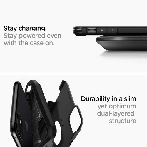 Spigen TOUGH ARMOR iPhone 11 czarny na Arena.pl