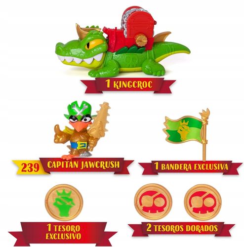 Piratix King Croc + figurka na Arena.pl
