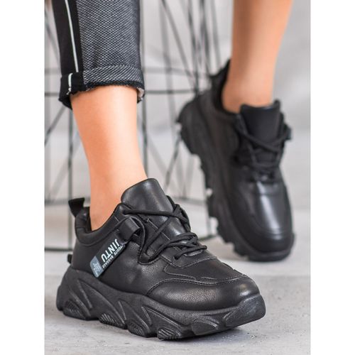 Sznurowane Czarne Sneakersy r.36 na Arena.pl
