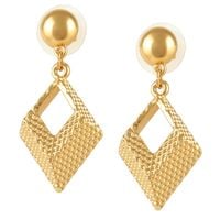 Kolczyki w kształcie rombu z kolekcji Mon Paris (P23/WIO/39AU)