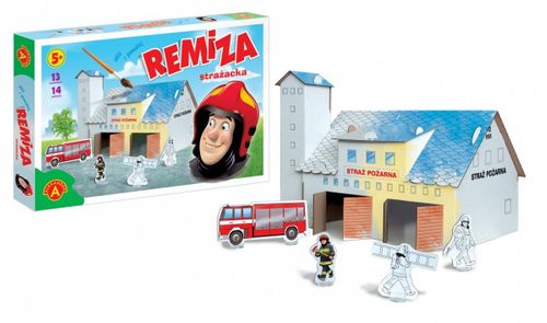 Domek do malowania remiza strażacka na Arena.pl