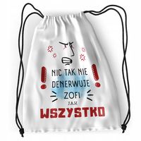 Plecak Dla Zofi Sportowy Szkolny Worek Torba Z Nadrukiem Ze Zdjęciem