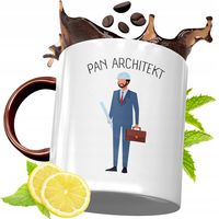 Kubek Bordowy Dla Architekta Na Urodziny Prezent Z Nadrukiem Ze Zdjęciem